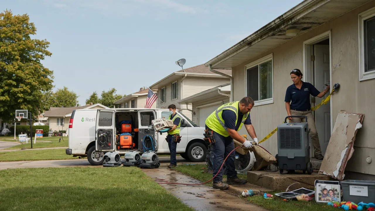 Water Damage Restoration in New Germantown, PA near me